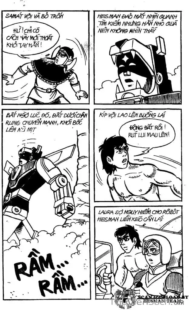 Truyện Tranh Dũng Sĩ Hesman trang 4