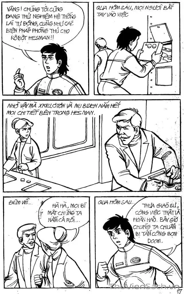 Truyện Tranh Dũng Sĩ Hesman trang 4