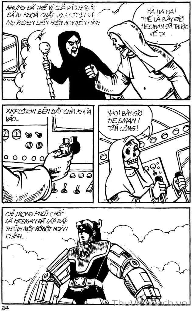 Truyện Tranh Dũng Sĩ Hesman trang 4