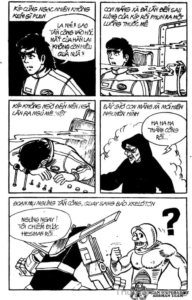 Truyện Tranh Dũng Sĩ Hesman trang 4