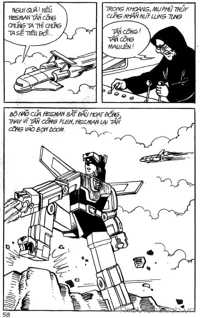 Truyện Tranh Dũng Sĩ Hesman trang 4