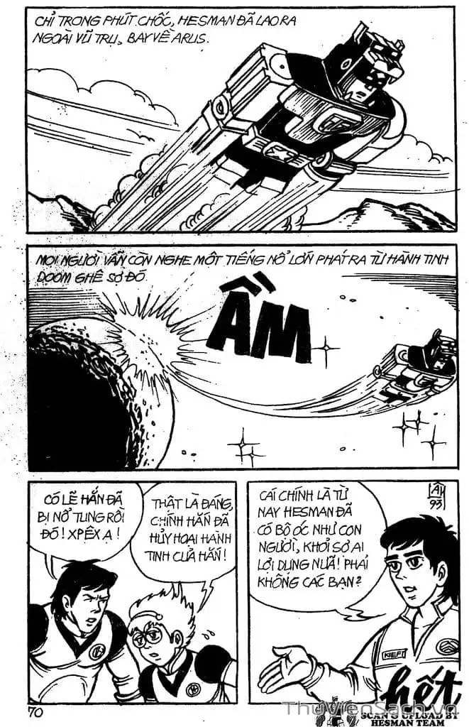 Truyện Tranh Dũng Sĩ Hesman trang 4