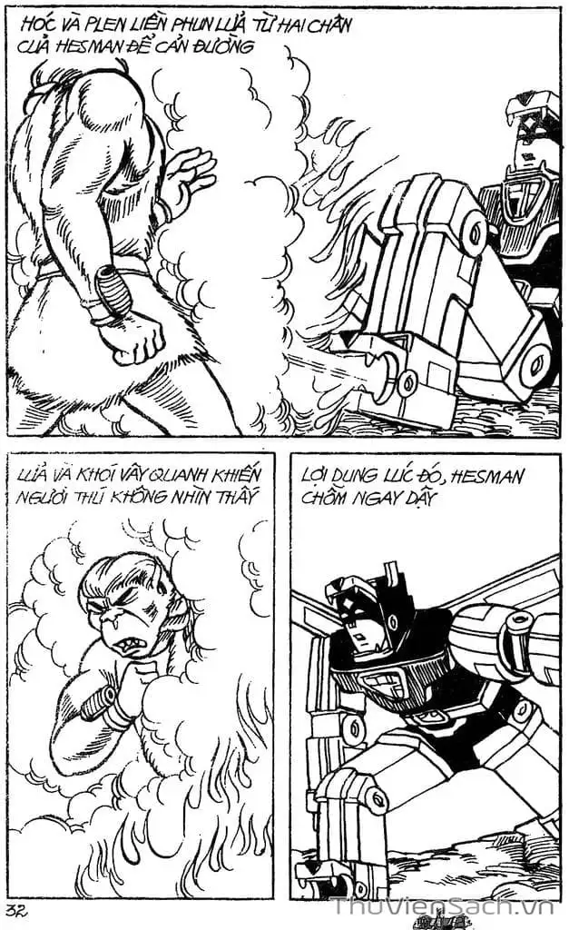Truyện Tranh Dũng Sĩ Hesman trang 4