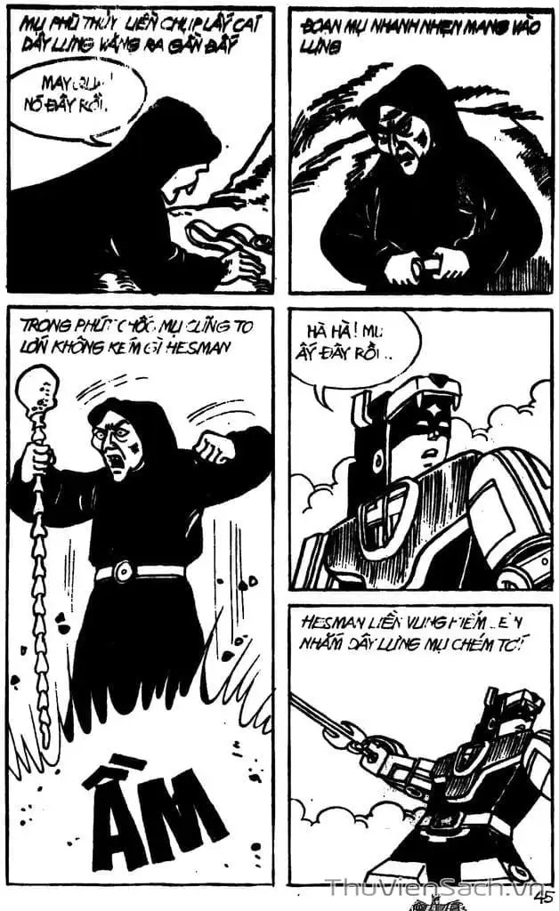Truyện Tranh Dũng Sĩ Hesman trang 4