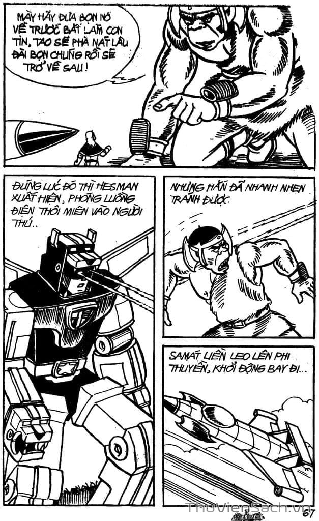 Truyện Tranh Dũng Sĩ Hesman trang 4