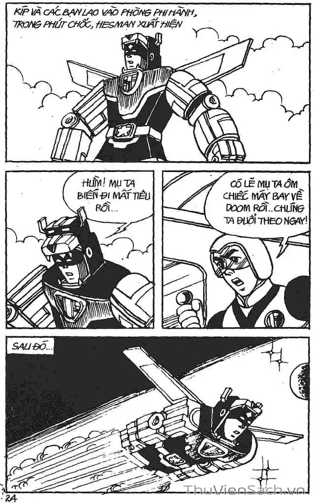 Truyện Tranh Dũng Sĩ Hesman trang 4