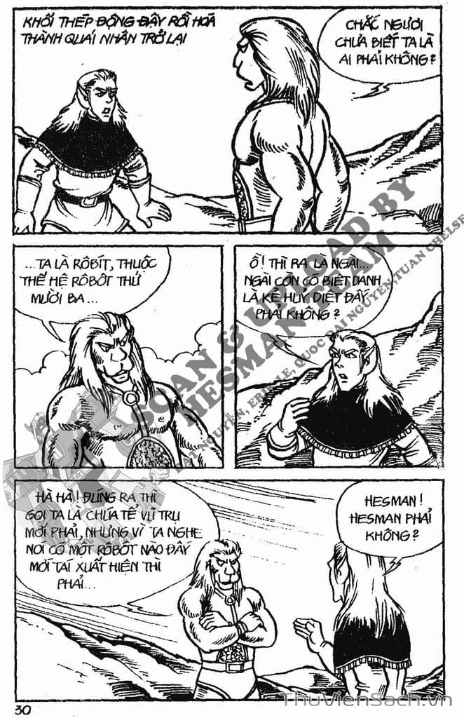 Truyện Tranh Dũng Sĩ Hesman trang 4