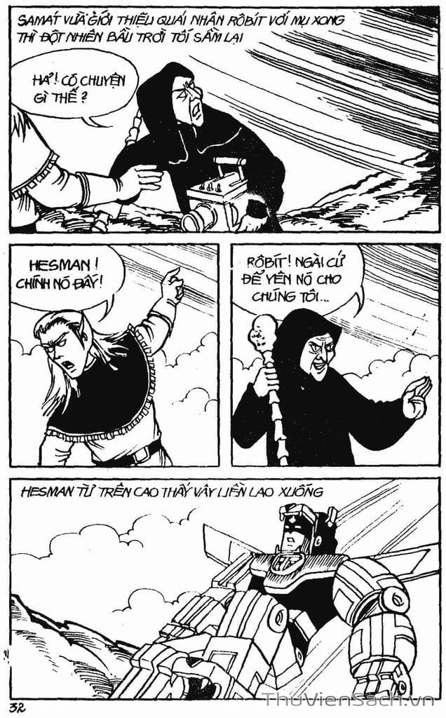Truyện Tranh Dũng Sĩ Hesman trang 4