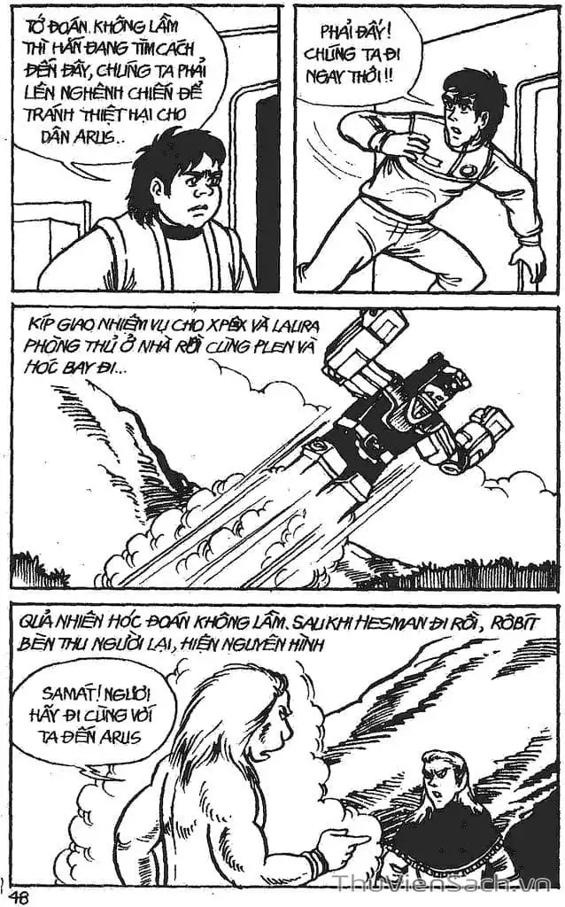 Truyện Tranh Dũng Sĩ Hesman trang 4
