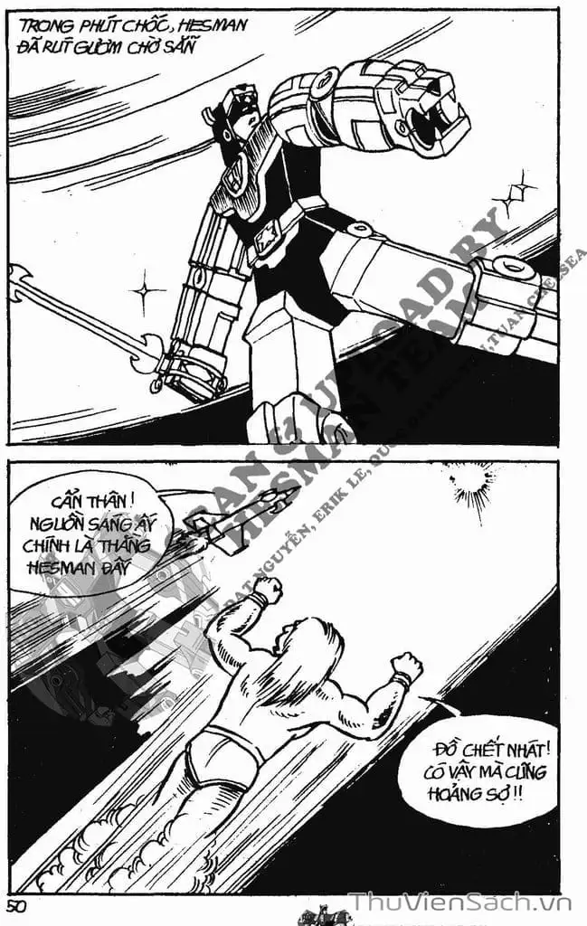 Truyện Tranh Dũng Sĩ Hesman trang 4