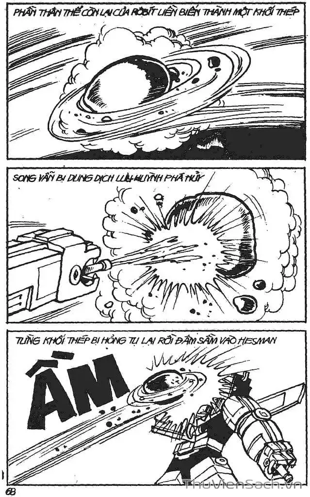 Truyện Tranh Dũng Sĩ Hesman trang 4