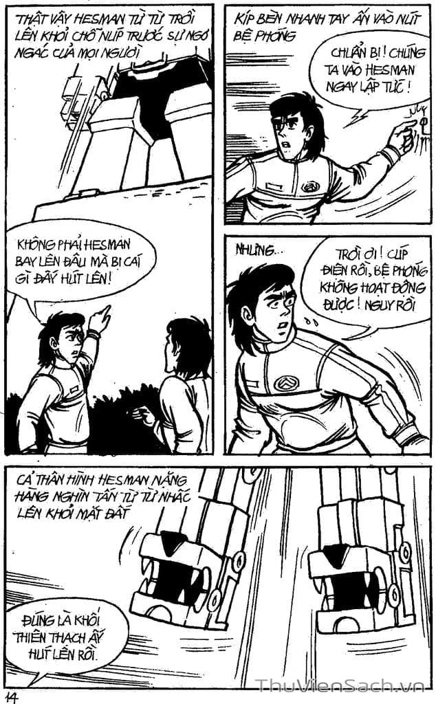Truyện Tranh Dũng Sĩ Hesman trang 4