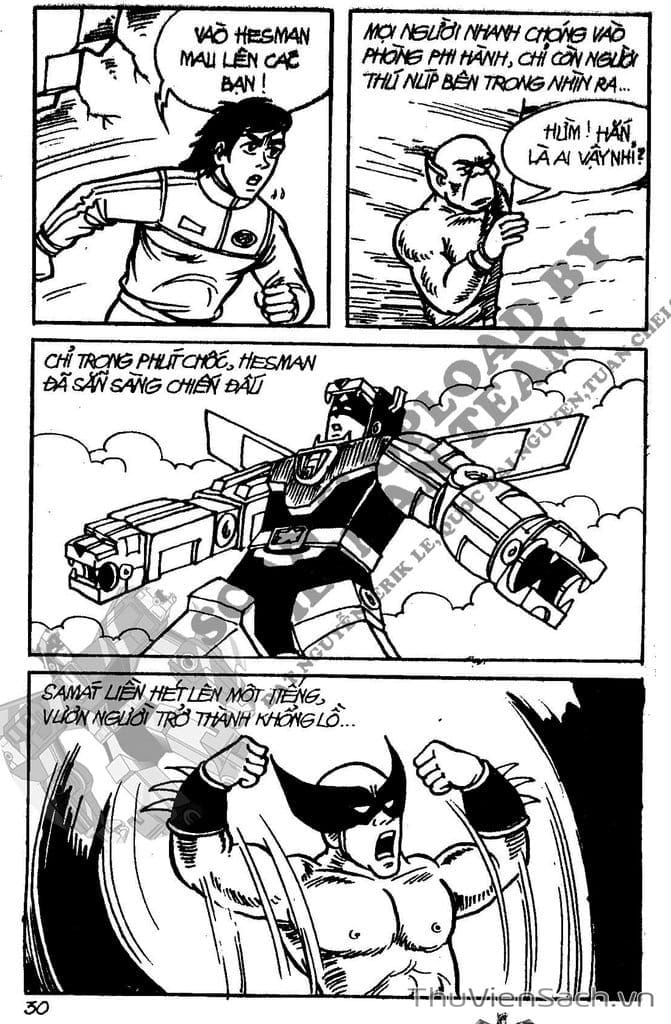 Truyện Tranh Dũng Sĩ Hesman trang 4