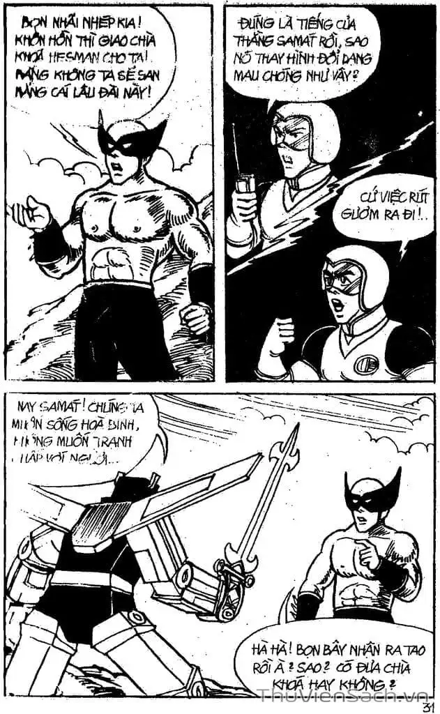 Truyện Tranh Dũng Sĩ Hesman trang 4