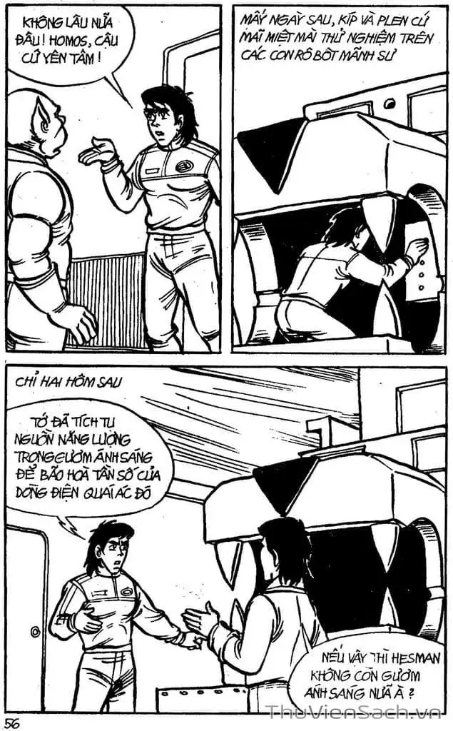 Truyện Tranh Dũng Sĩ Hesman trang 4
