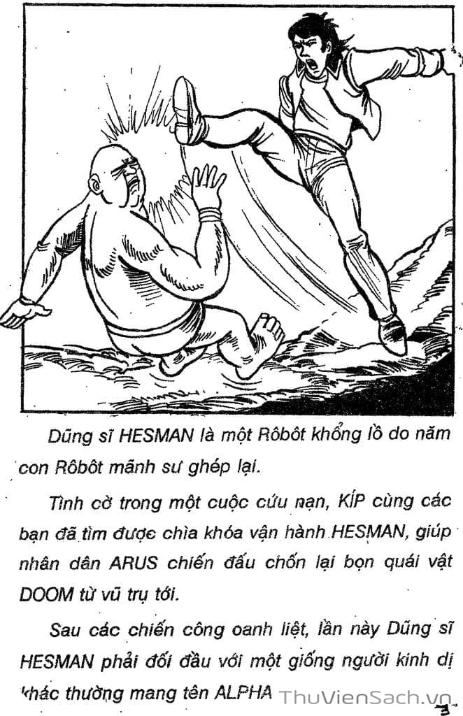 Truyện Tranh Dũng Sĩ Hesman trang 697