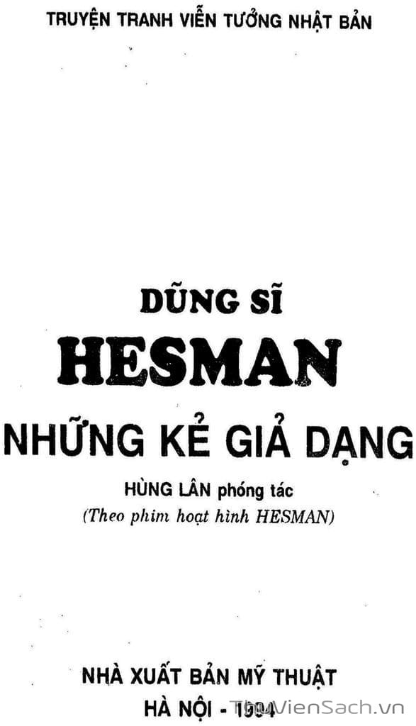 Truyện Tranh Dũng Sĩ Hesman trang 765