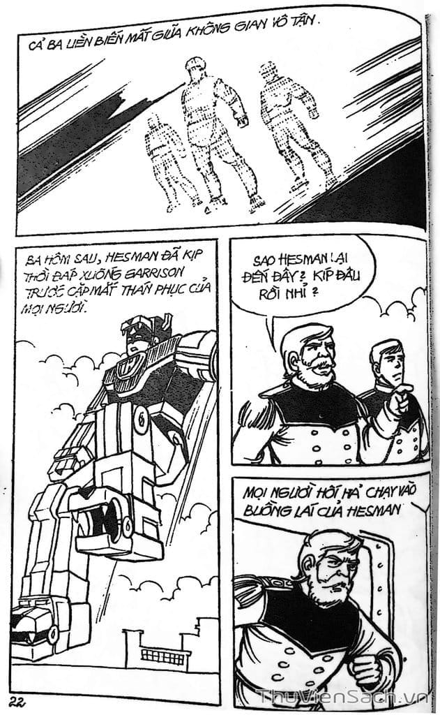 Truyện Tranh Dũng Sĩ Hesman trang 4