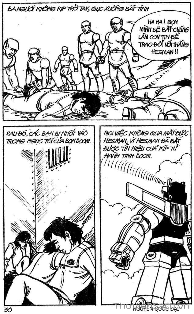 Truyện Tranh Dũng Sĩ Hesman trang 4