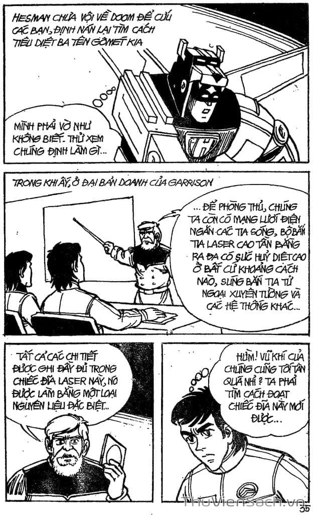 Truyện Tranh Dũng Sĩ Hesman trang 4