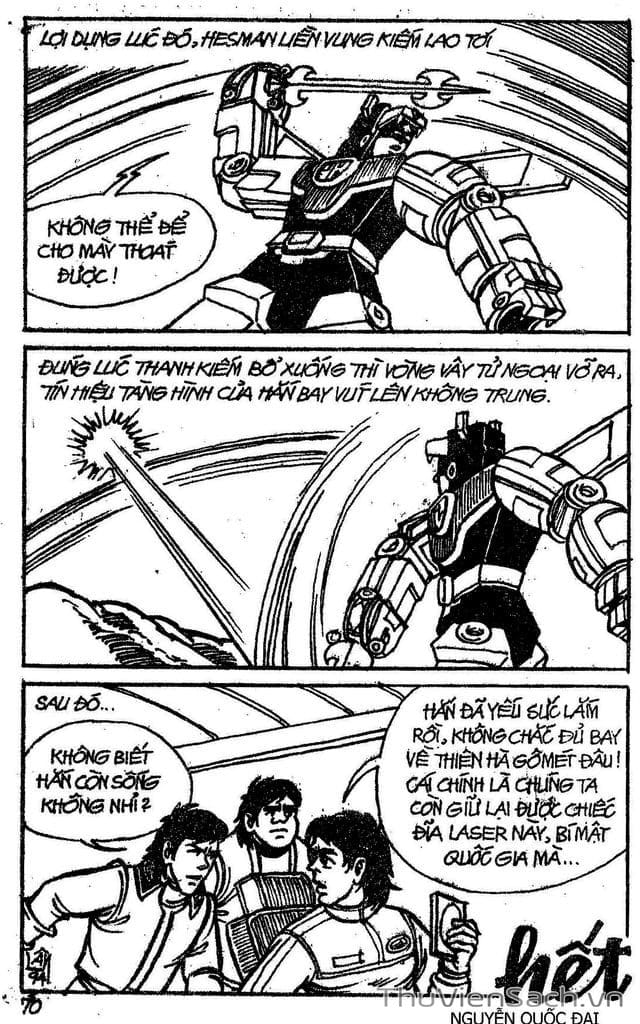 Truyện Tranh Dũng Sĩ Hesman trang 4