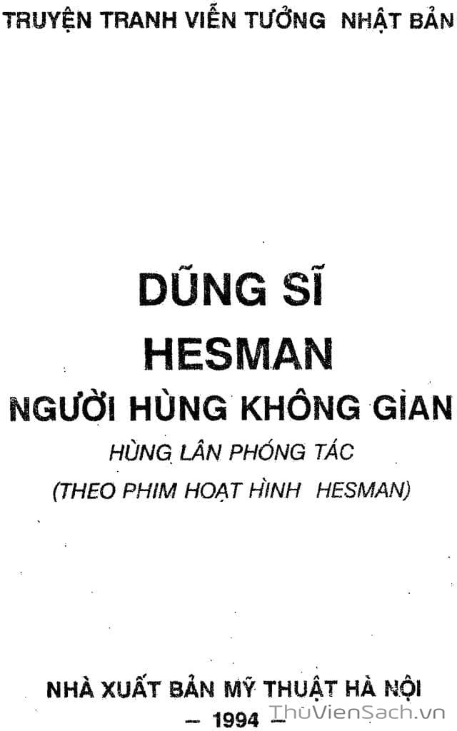 Truyện Tranh Dũng Sĩ Hesman trang 834