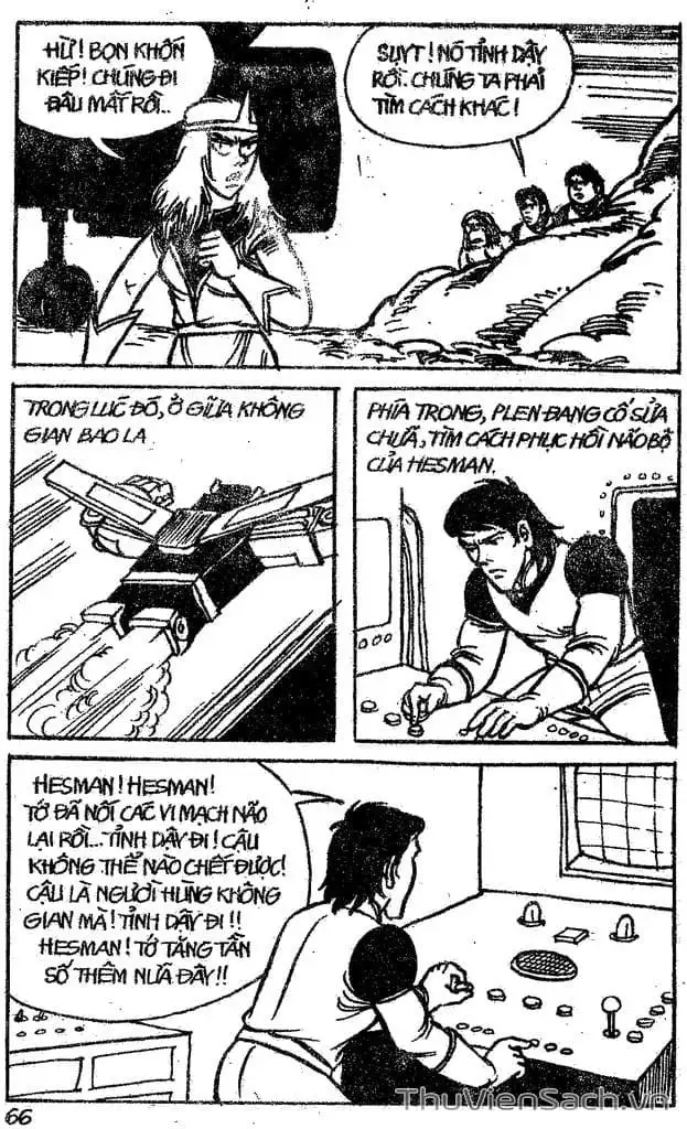 Truyện Tranh Dũng Sĩ Hesman trang 4