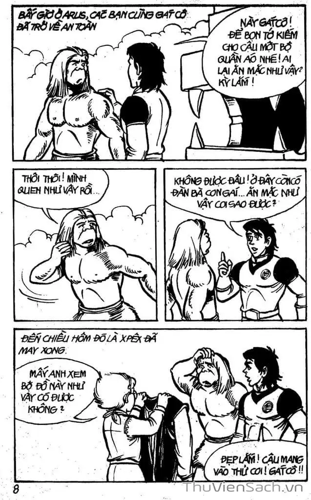 Truyện Tranh Dũng Sĩ Hesman trang 4