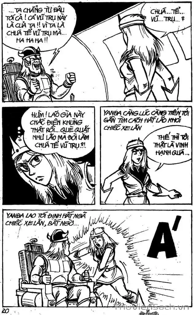 Truyện Tranh Dũng Sĩ Hesman trang 4