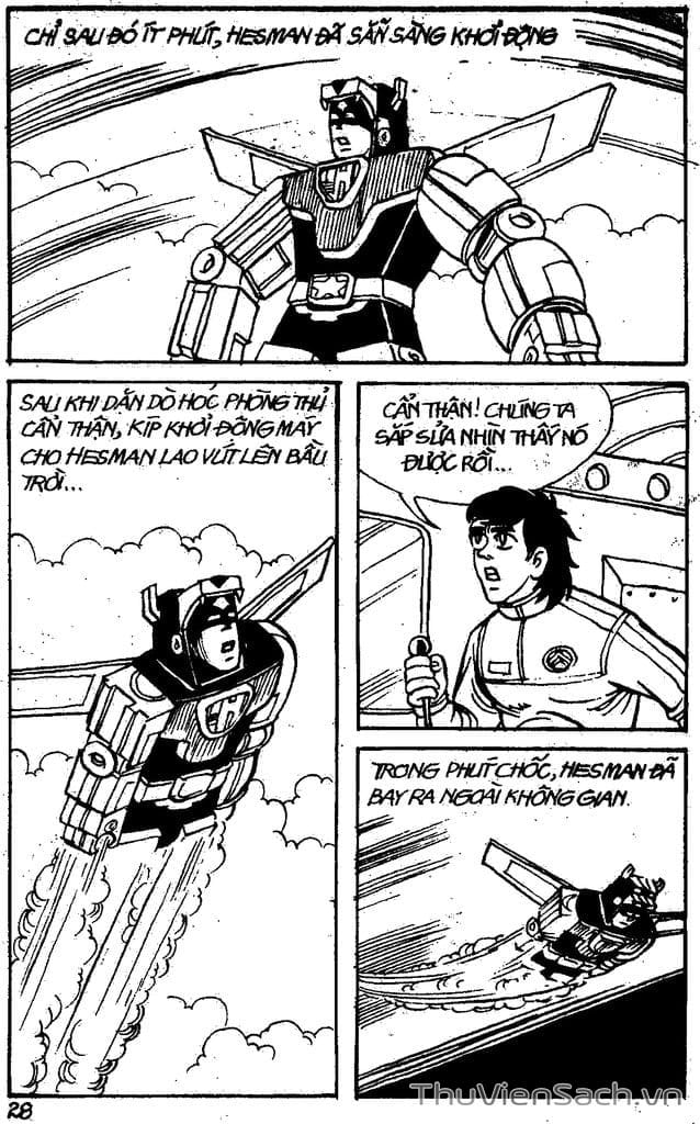 Truyện Tranh Dũng Sĩ Hesman trang 4