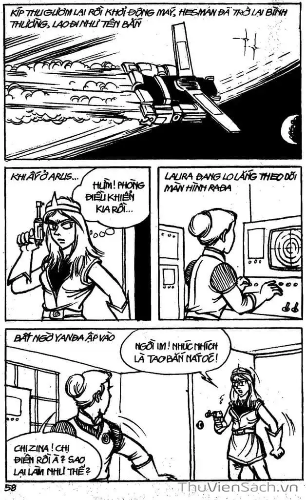 Truyện Tranh Dũng Sĩ Hesman trang 4