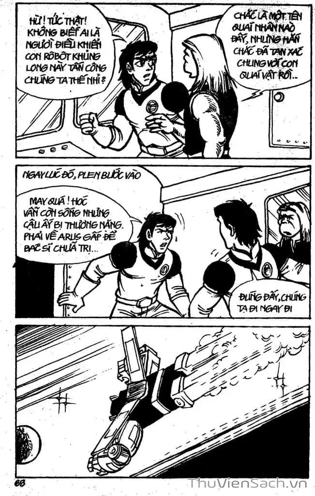 Truyện Tranh Dũng Sĩ Hesman trang 4