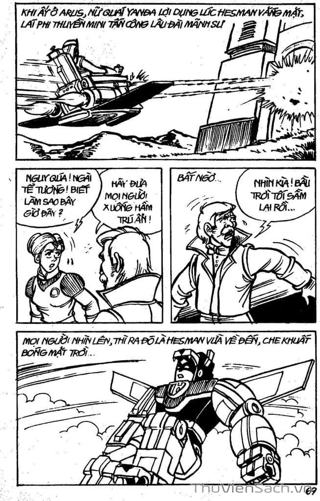 Truyện Tranh Dũng Sĩ Hesman trang 4