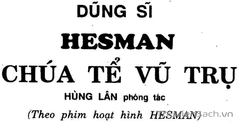 Truyện Tranh Dũng Sĩ Hesman trang 974