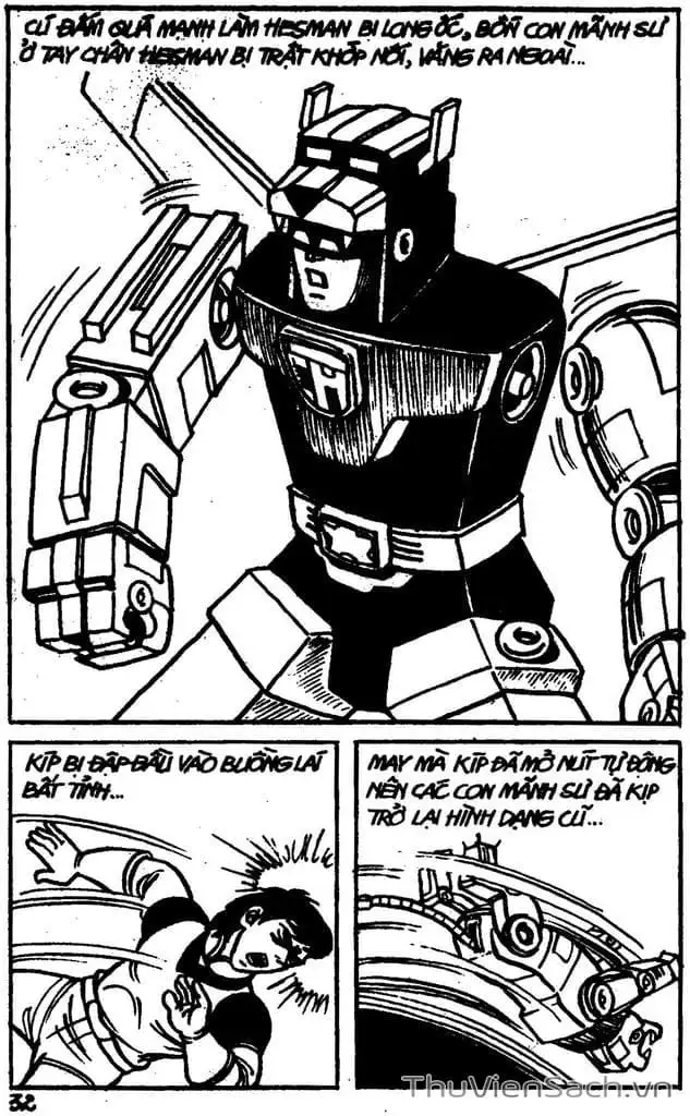 Truyện Tranh Dũng Sĩ Hesman trang 4
