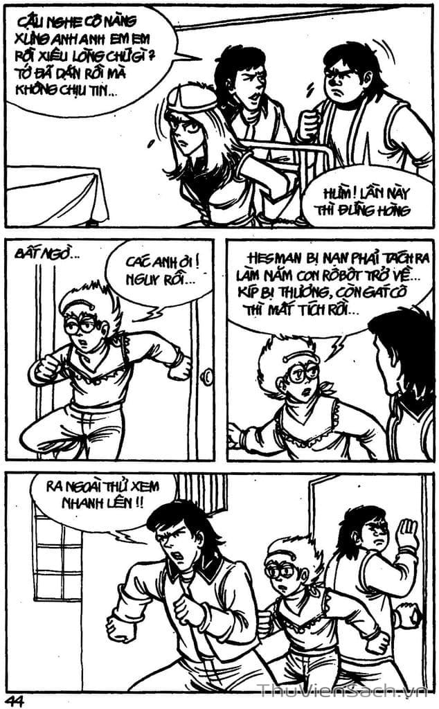 Truyện Tranh Dũng Sĩ Hesman trang 4