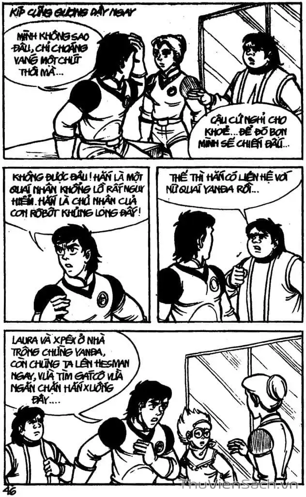 Truyện Tranh Dũng Sĩ Hesman trang 4