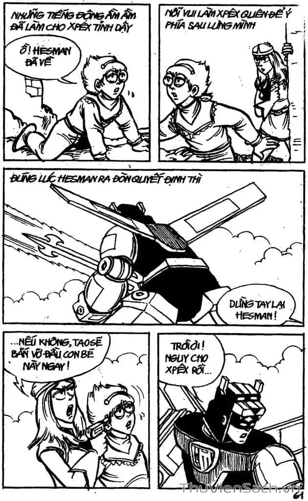 Truyện Tranh Dũng Sĩ Hesman trang 4
