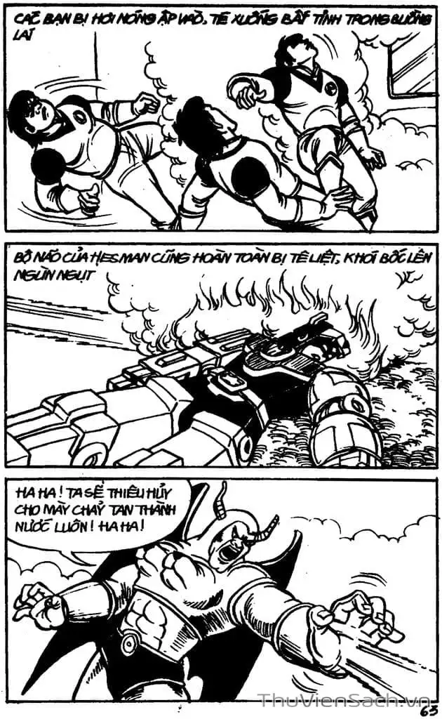 Truyện Tranh Dũng Sĩ Hesman trang 4