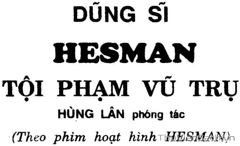 Truyện Tranh Dũng Sĩ Hesman trang 1112