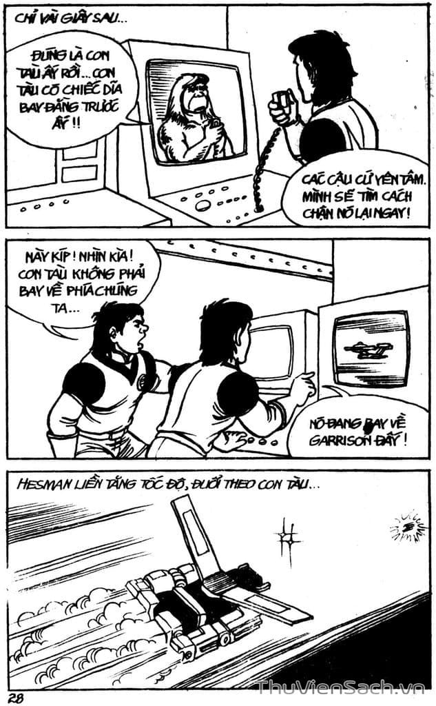 Truyện Tranh Dũng Sĩ Hesman trang 4