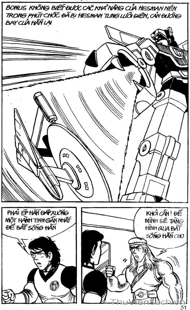 Truyện Tranh Dũng Sĩ Hesman trang 4