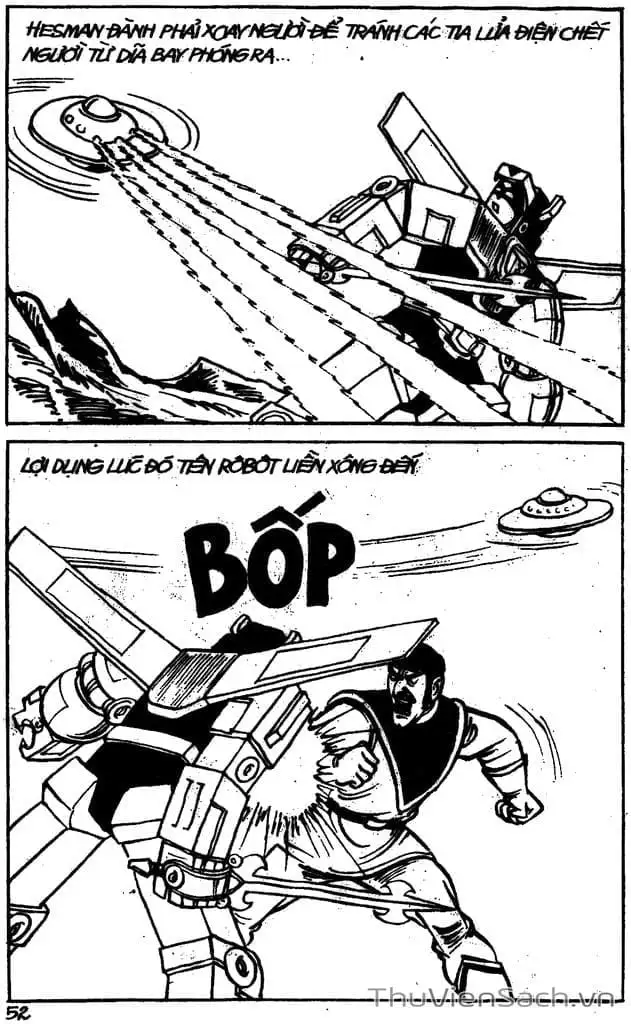 Truyện Tranh Dũng Sĩ Hesman trang 4