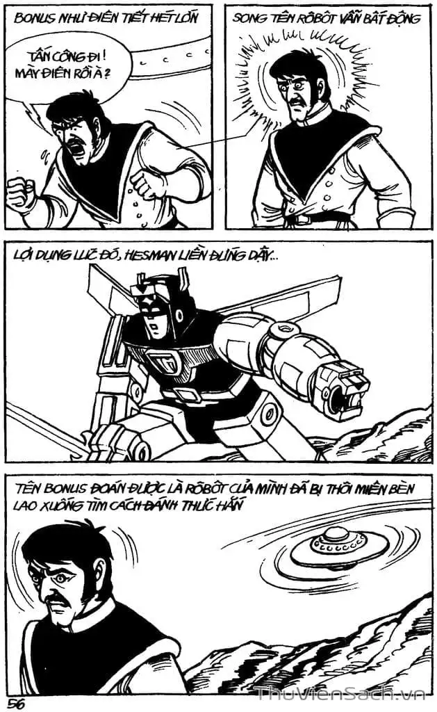 Truyện Tranh Dũng Sĩ Hesman trang 4