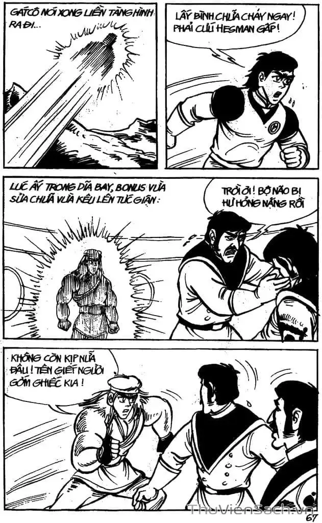 Truyện Tranh Dũng Sĩ Hesman trang 4