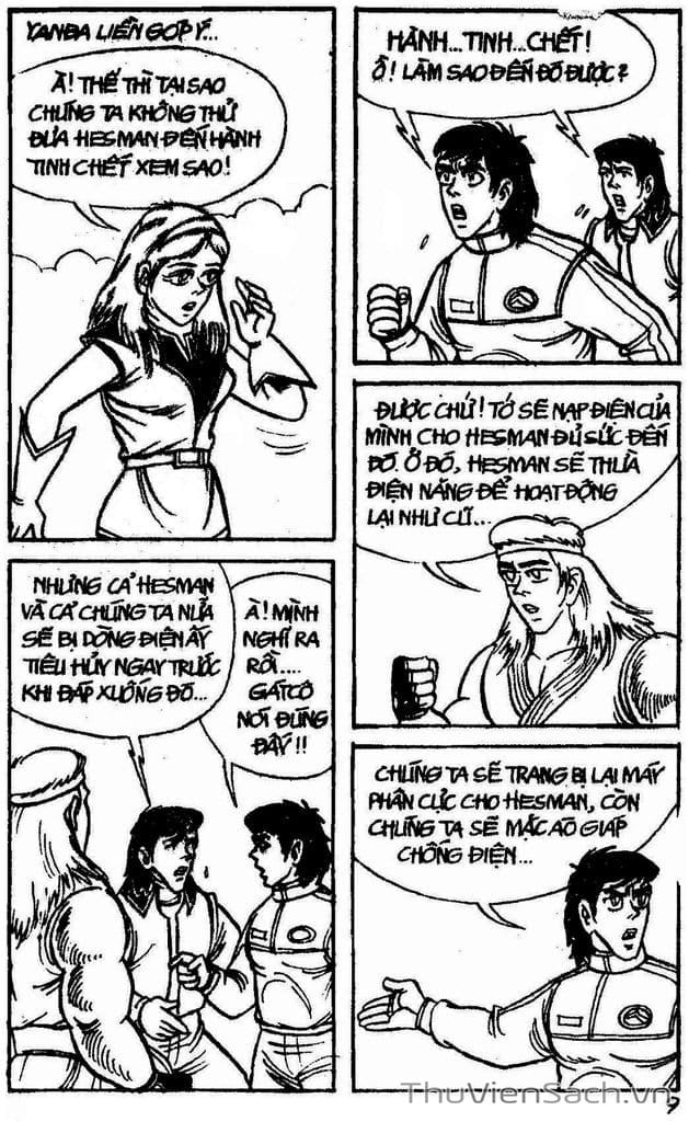 Truyện Tranh Dũng Sĩ Hesman trang 4