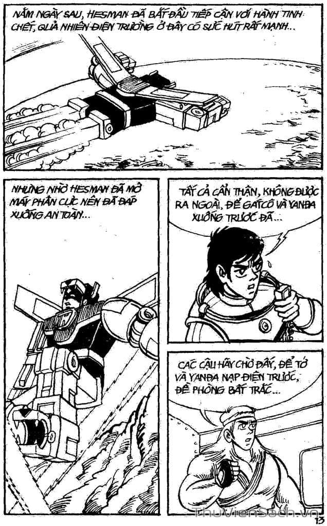 Truyện Tranh Dũng Sĩ Hesman trang 4