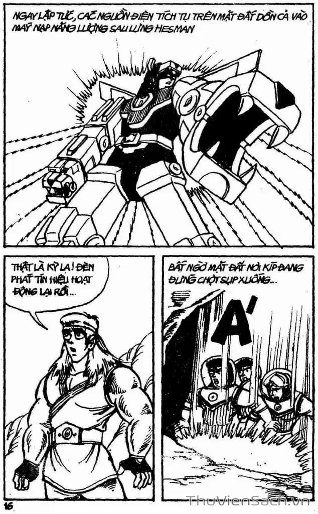 Truyện Tranh Dũng Sĩ Hesman trang 4