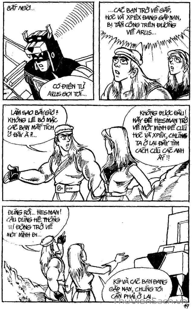 Truyện Tranh Dũng Sĩ Hesman trang 4