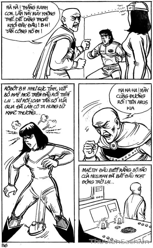 Truyện Tranh Dũng Sĩ Hesman trang 4